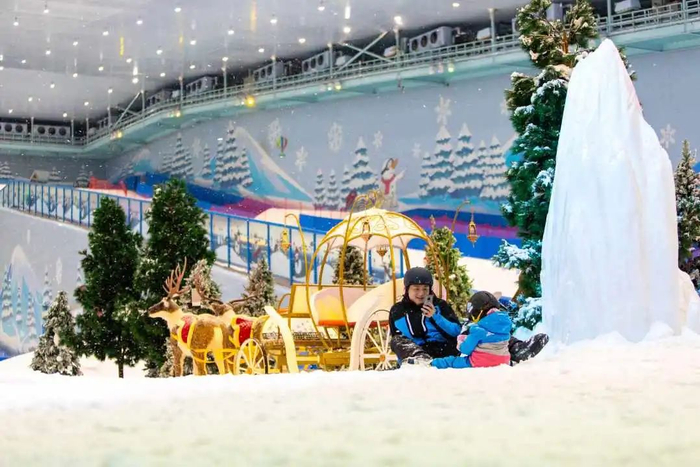 ▲重庆融创雪世界