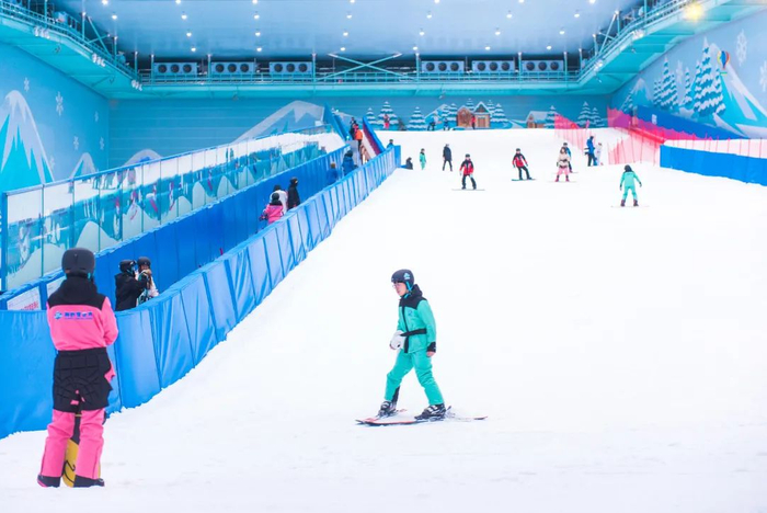 ▲重庆融创雪世界