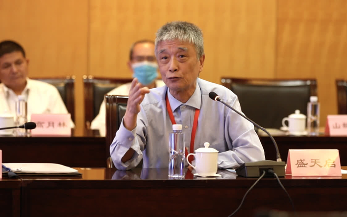 求是杂志社原秘书长盛天启发言