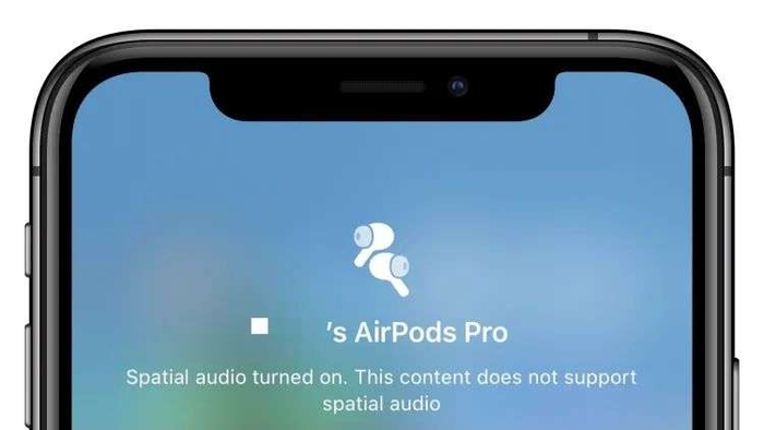 ▲ 永远显示“不支持”的空间音频