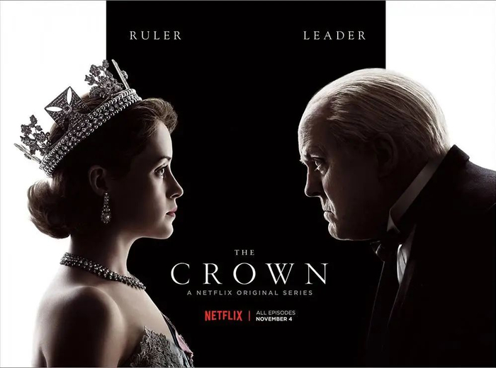 Netflix 出品《王冠》海报. 图片来自：豆瓣