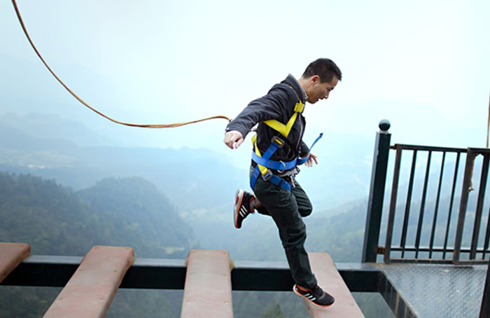 “步步惊心”项目 截图来源：奥陶纪景区官网