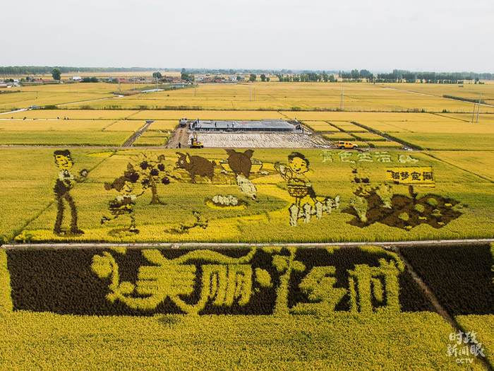  △今年9月22日是秋分，也是我国第三个“中国农民丰收节”。