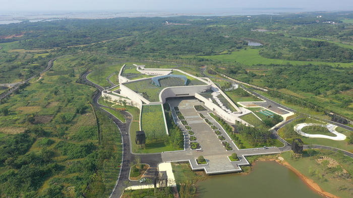 航拍南昌汉代海昏侯国遗址公园。南昌汉代海昏侯国遗址管理局 供图