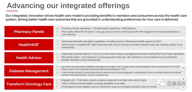 资料来源：CVS在摩根士丹利全球健康会议上的发言