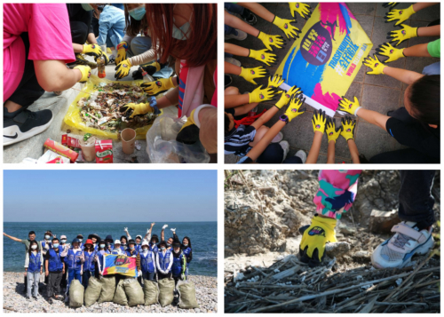 来自拉萨、南宁、威海、盘锦的捡拾现场照片