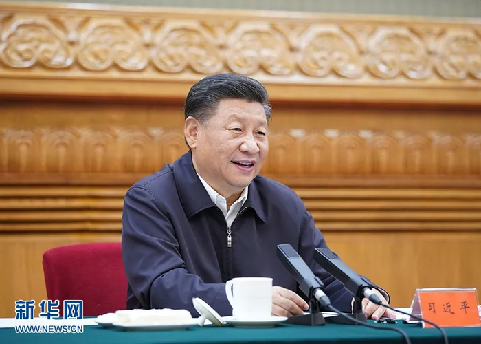 　　9月11日，中共中央总书记、国家主席、中央军委主席习近平在京主持召开科学家座谈会并发表重要讲话。新华社记者 王晔 摄