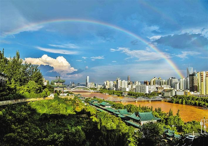 黄河风情线景区美景。