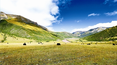 澜沧江大峡谷（杂多县）。宋平摄