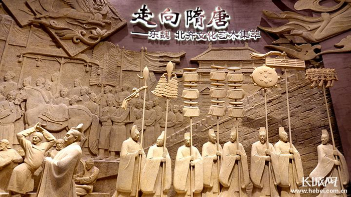 北朝考古博物馆。长城网记者 刘澜澜 摄