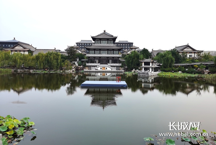 　邯郸磁州水墨园。长城网记者 刘澜澜 摄