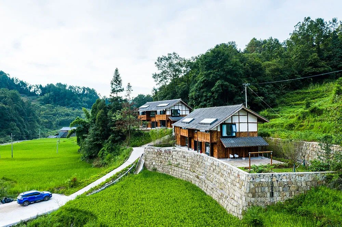 中国石油在贵州习水县田坝村乡村旅游扶贫示范项目——梧桐山。刘长胜摄