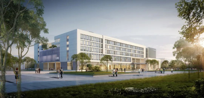 中国石油大学（华东）古镇口科教园区效果图