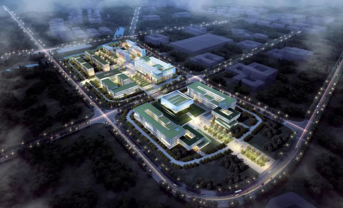 中国石油大学（华东）古镇口科教园区效果图