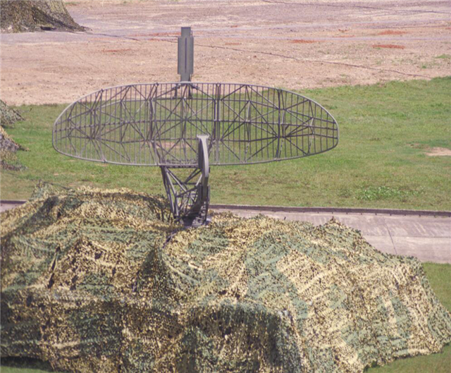 改进型霍克导弹的搜索雷达，摄于1998年4月