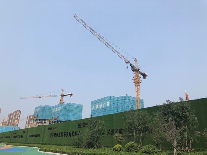 石家庄正在建设中的楼盘项目 &nbsp;陆肖肖 摄
