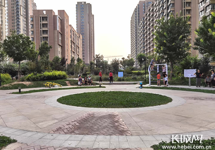 邢台市祥和城小区。长城网记者 郭洪杰 摄