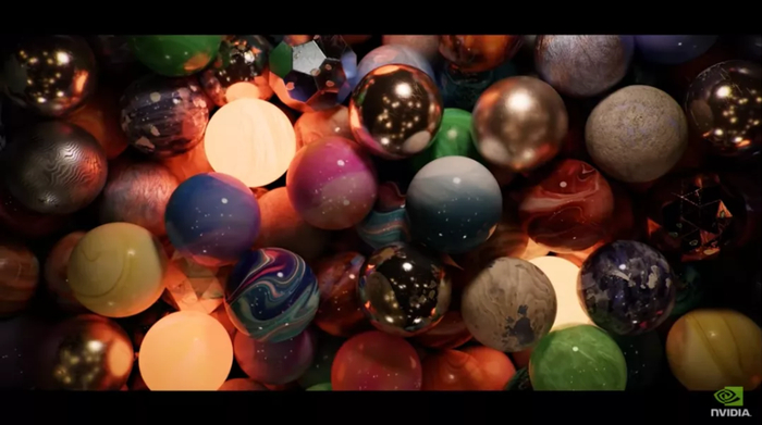 安培架构下视觉质量得到惊人飞跃｜英伟达 Marbles 增强版本
