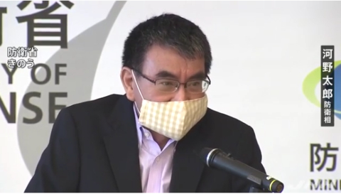 ▲日本防卫相河野太郎（TBS电视台）