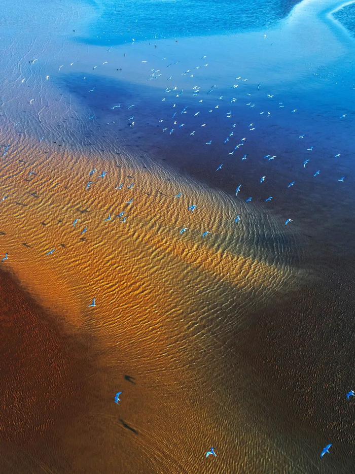 ▲ 闽江入海口，