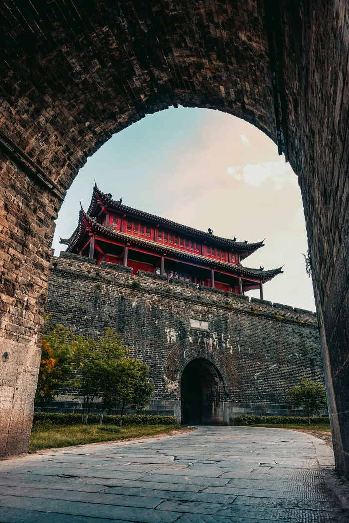 ▲ 今日的荆州古城，是明代建造完成的。图/视觉中国