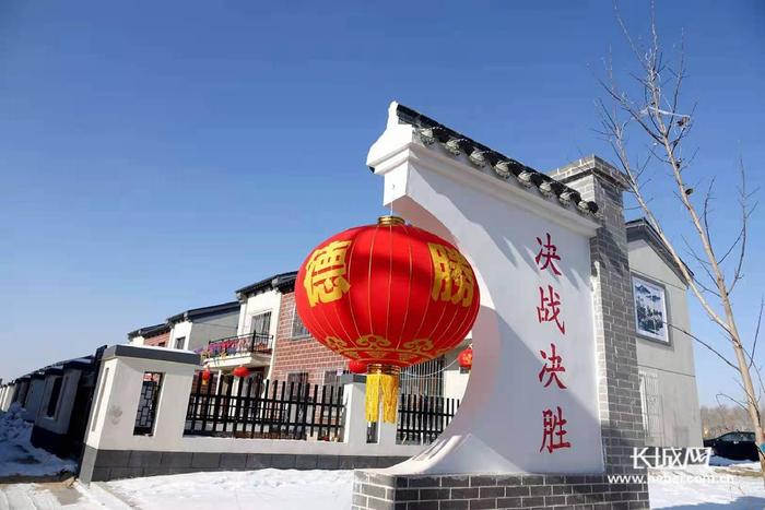 　　德胜新民居一角。长城网记者 郑世繁摄