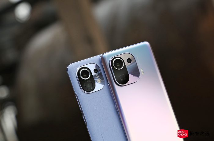 左/小米11右/小米11Pro