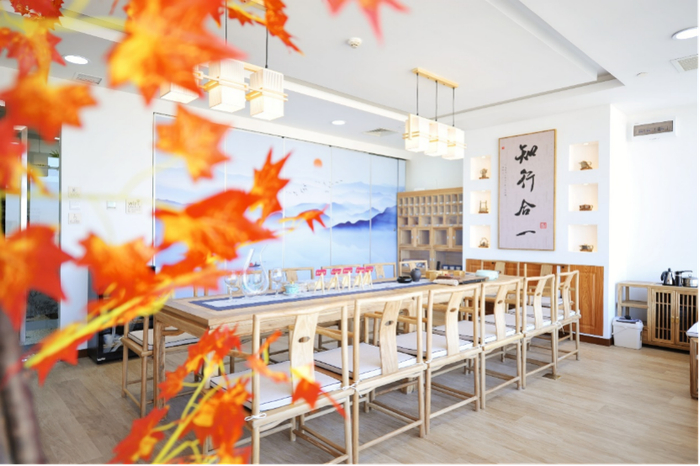 （图为BOSS LOUNGE共享茶室）