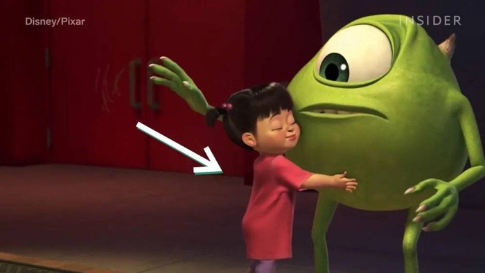 《怪兽公司》Boo的形象