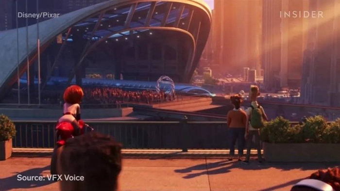 《超人总动员2》城市街景