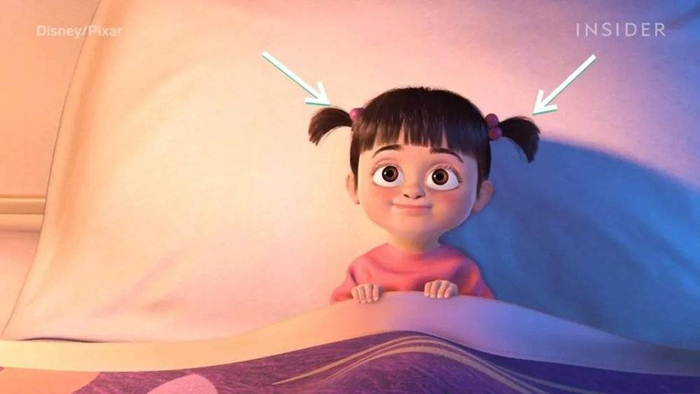 电影中Boo的发型