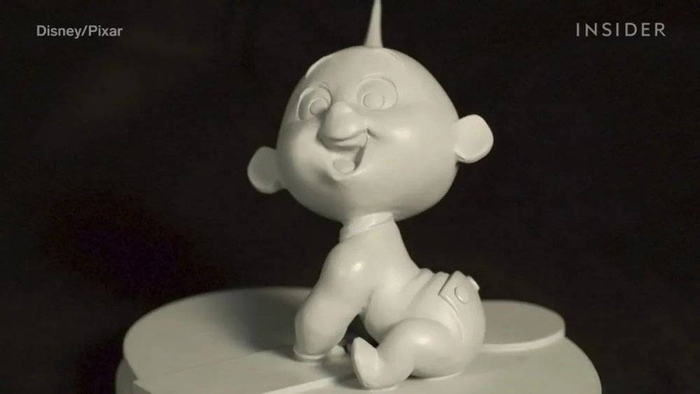 《超人总动员》中杰克的原始泥塑形象