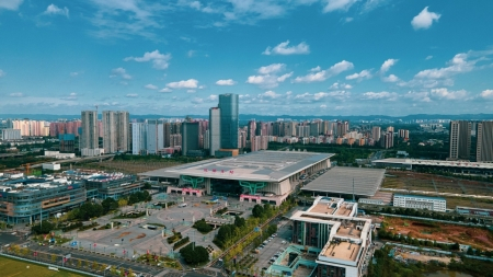 　成都东站全貌。