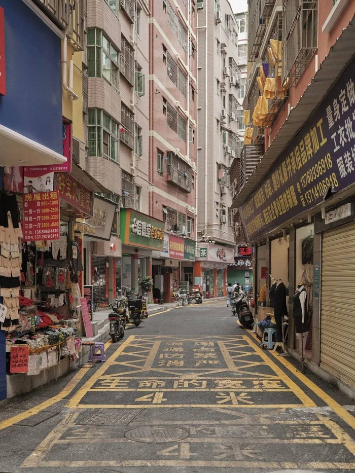 ⚪️上下沙的街道。