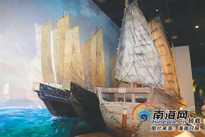 南海博物馆“丝路逐浪，南海之舟”。佰悦 摄