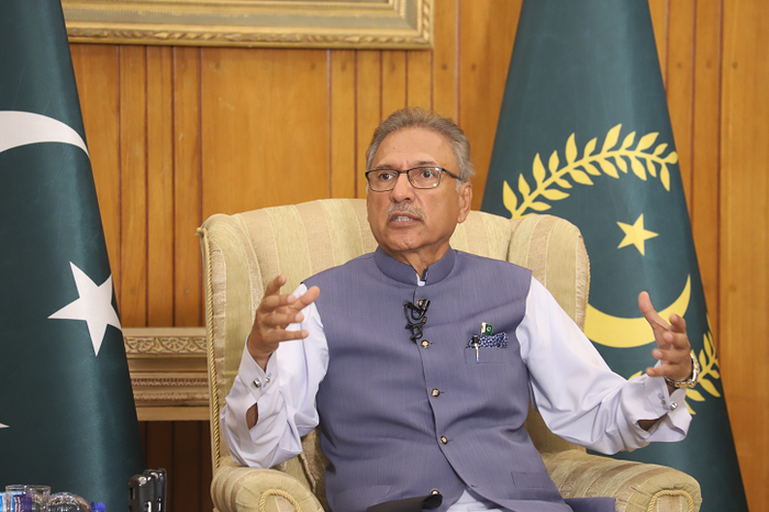 △巴基斯坦总统阿里夫·阿尔维