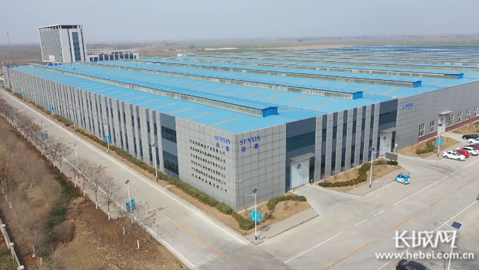 景县龙华现代智能物流装备产业园。