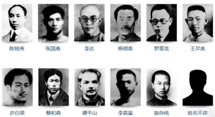 ▲中共二大代表