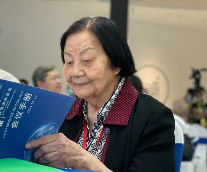 中国科学院院士叶叔华。郑莹莹  摄