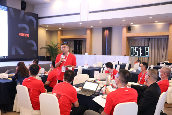 ▲夏季例会小组讨论