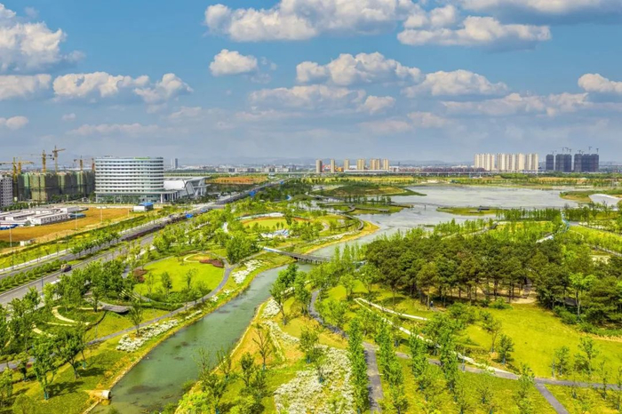 ▲ 如意湖功能区