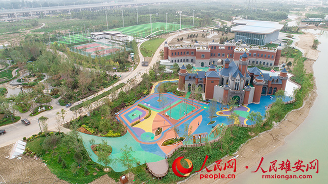 图为雄安郊野公园辛集园。人民雄安网 李兆民摄