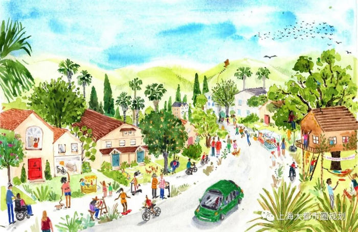 图1 旧金山湾区新公民愿景漫画