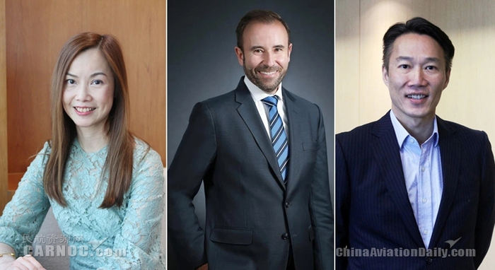 　　图：国泰宣布高级管理层人事任命。（供图：国泰航空）