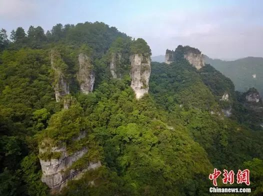 世界自然遗产施秉云台山。贺俊怡 摄