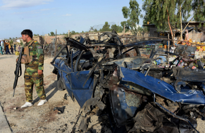 阿富汗楠格哈尔省21日发生地雷爆炸事件，造成6人死亡，另有多人受伤。新华社发