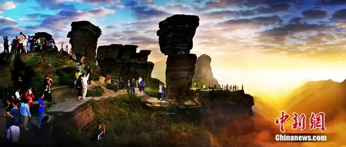 人间仙境梵净山。 铜仁市委宣传部供图 