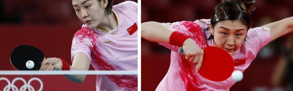 双色拍面可以帮助球员分辨对手在用球拍的哪一侧击球