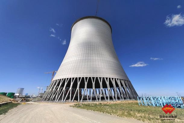 图为间接空冷塔