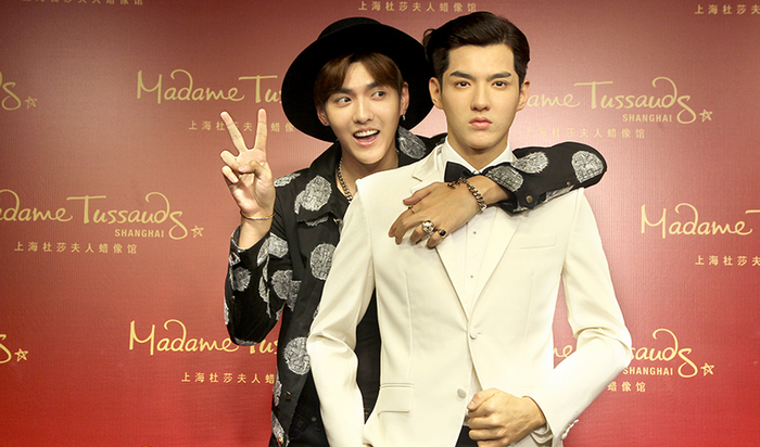 2015年吴亦凡蜡像揭幕